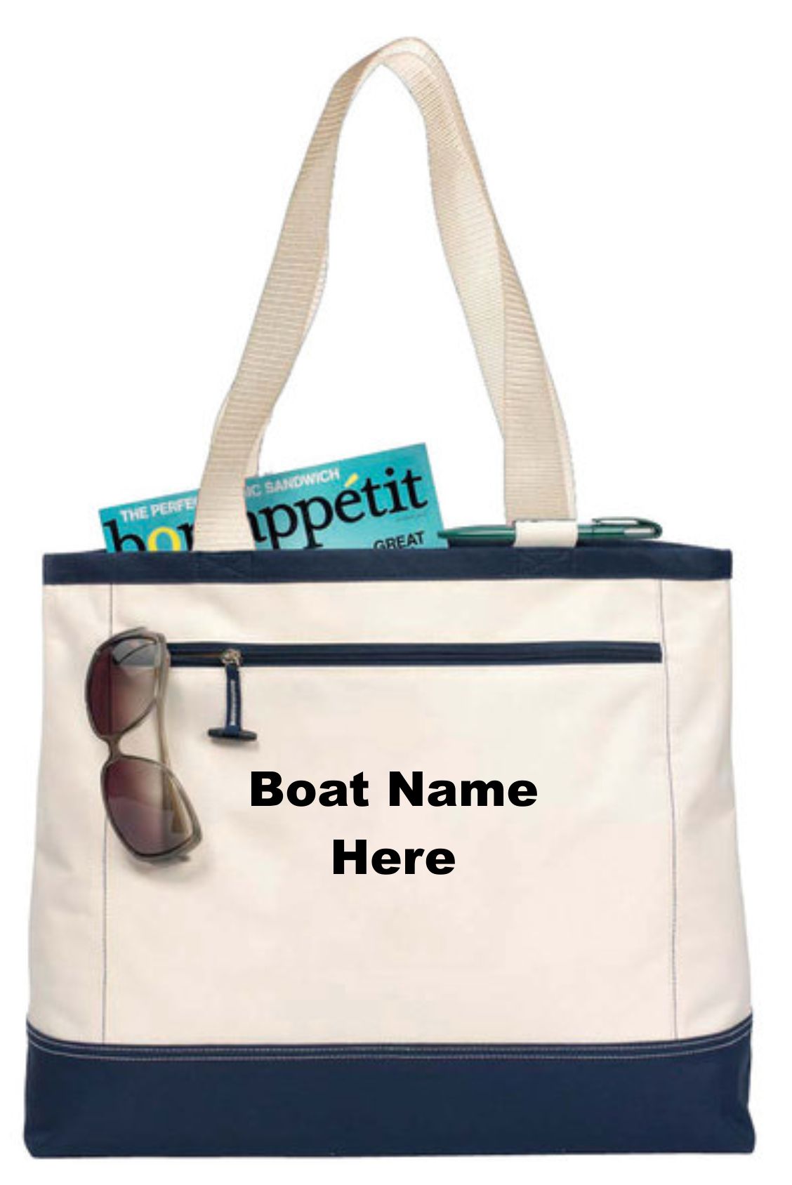 Nautical Themed Utility Tote