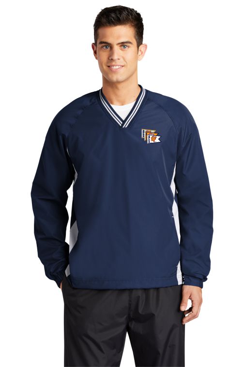 AGLCA Sport-Tek® Tipped V-Neck Raglan Wind Shirt