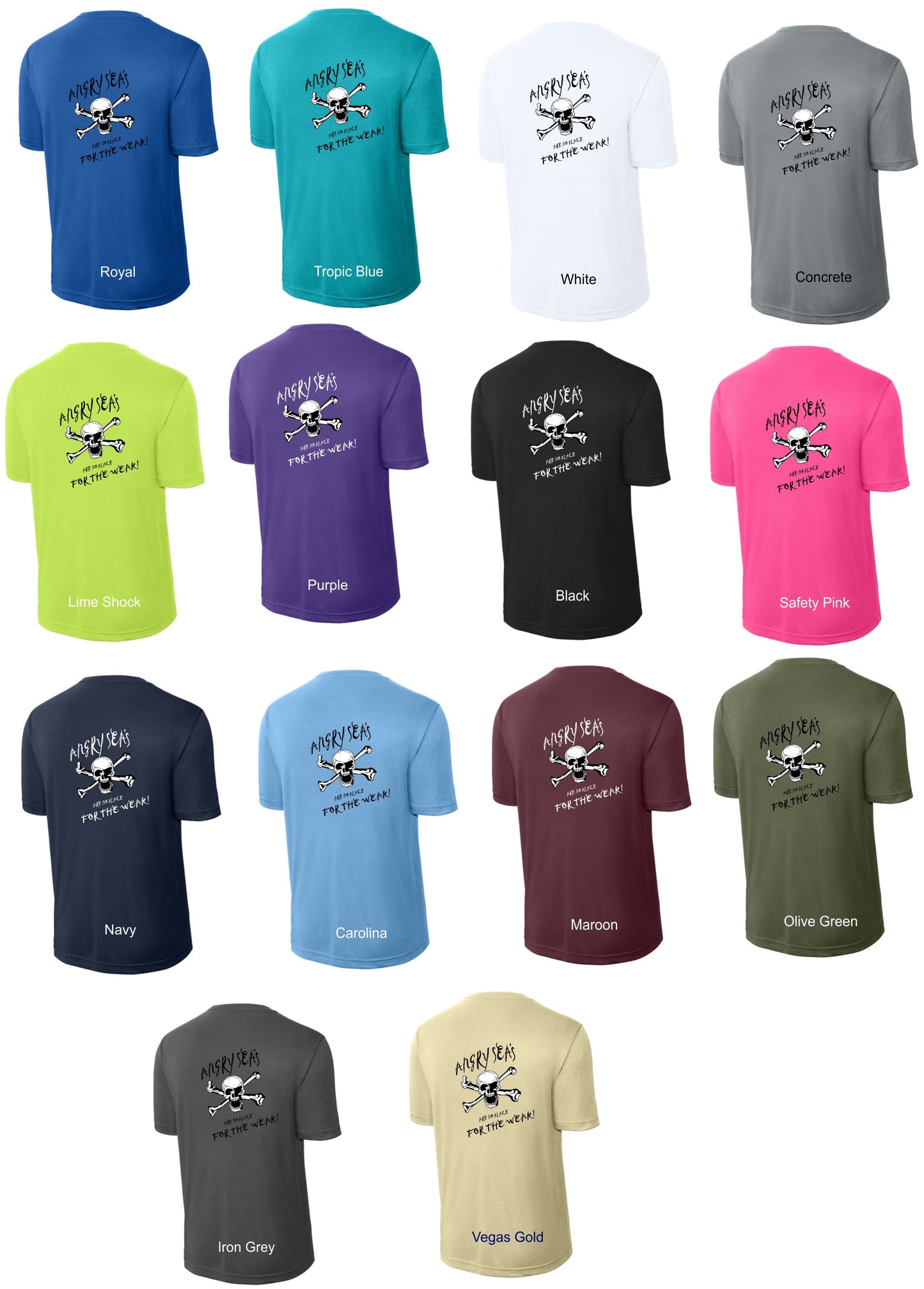 Angry Sea's ST350 Sport-Tek® PosiCharge® Competitor™ Tee