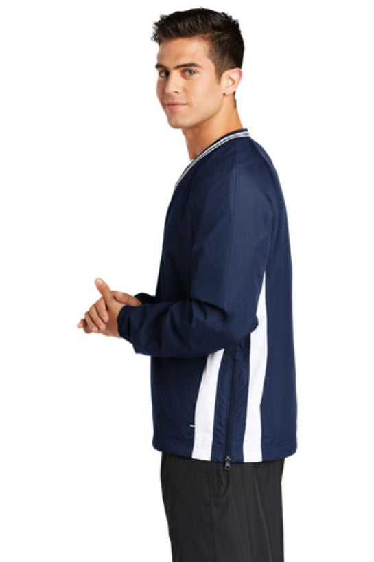 AGLCA Sport-Tek® Tipped V-Neck Raglan Wind Shirt