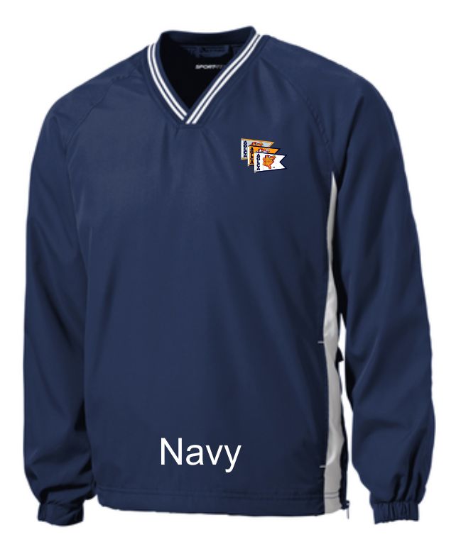 AGLCA Sport-Tek® Tipped V-Neck Raglan Wind Shirt
