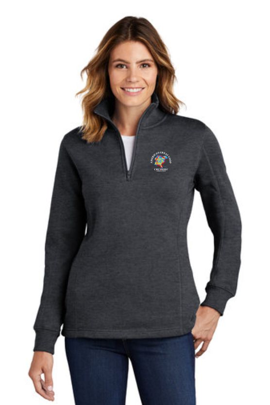 AGLCA LST253 Sport-Tek® Ladies 1/4-Zip Sweatshirt
