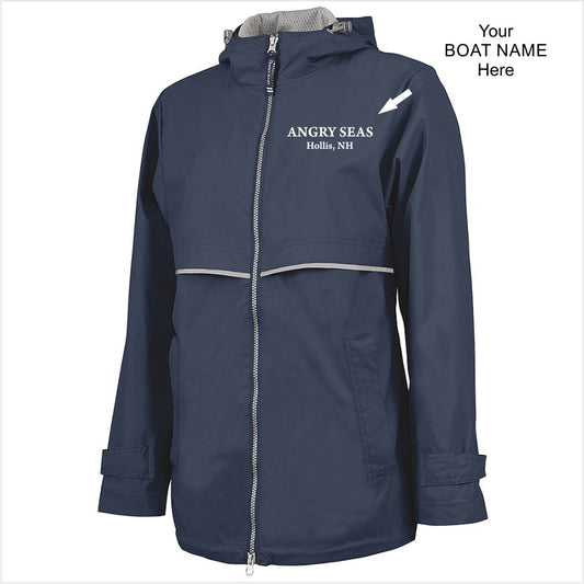 AGLCA Ladies New Englander Rain Jacket CUSTOMIZABLE