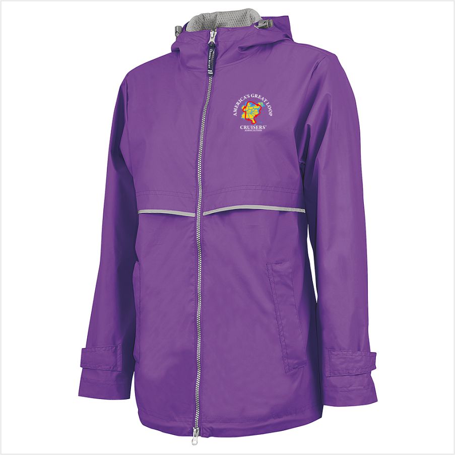 AGLCA Ladies New Englander Rain Jacket CUSTOMIZABLE