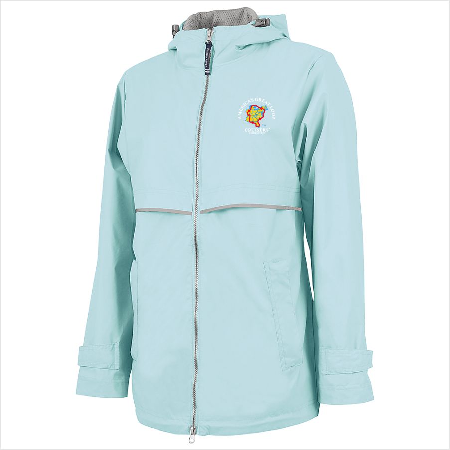 AGLCA Ladies New Englander Rain Jacket CUSTOMIZABLE