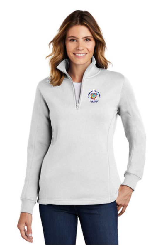 AGLCA LST253 Sport-Tek® Ladies 1/4-Zip Sweatshirt