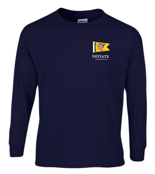 AGLCA PERSONALIZED Crossed Our Wake T-Shirts (Burgee Logo)