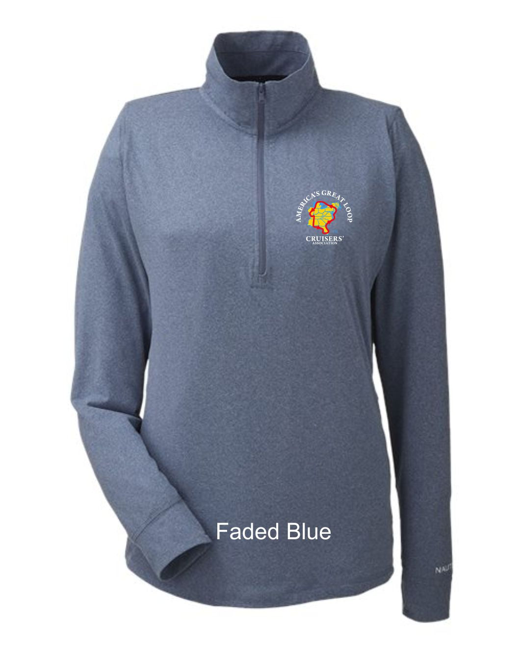 AGLCA Nautica Women's Saltwater Quarter-Zip Pullover