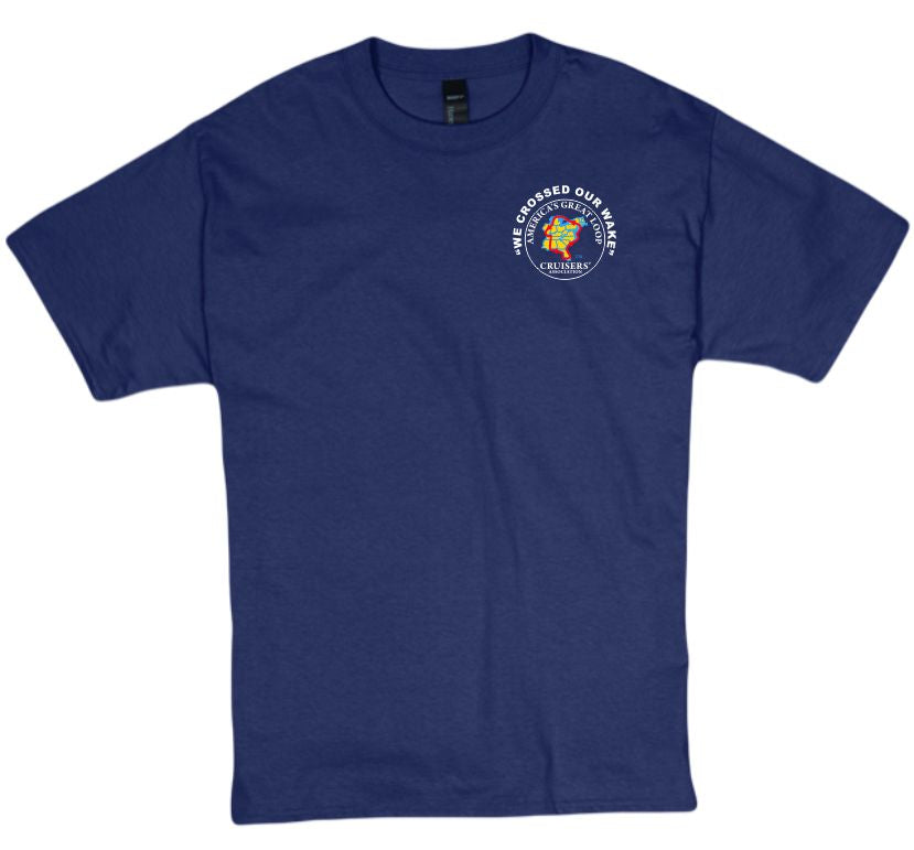AGLCA PERSONALIZED Crossed Our Wake T-Shirts (AGLCA LOGO)