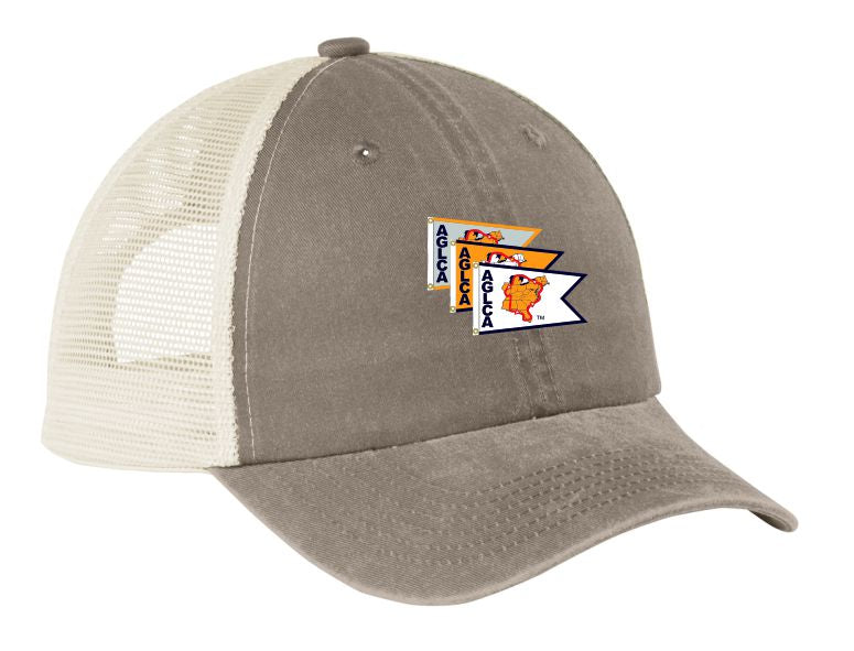 AGLCA Port Authority® Beach Wash® Mesh Back Cap