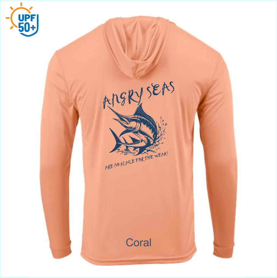 Unisex Bahama Performance Hooded Long Sleeve T-Shirt - 220