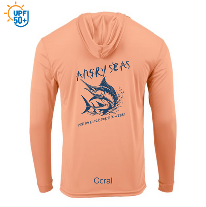 Unisex Bahama Performance Hooded Long Sleeve T-Shirt - 220