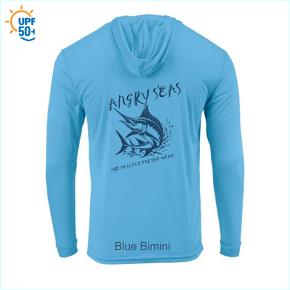 Unisex Bahama Performance Hooded Long Sleeve T-Shirt - 220