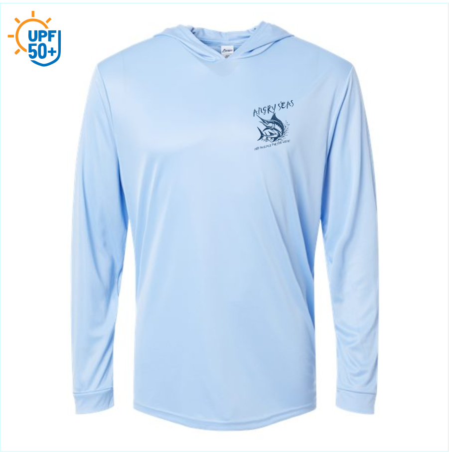 Unisex Bahama Performance Hooded Long Sleeve T-Shirt - 220