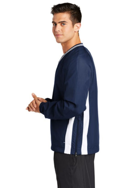 AGLCA Sport-Tek® Tipped V-Neck Raglan Wind Shirt