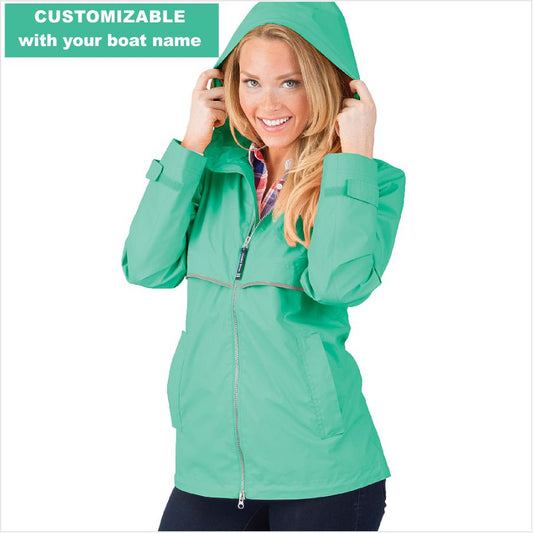 AGLCA Ladies New Englander Rain Jacket CUSTOMIZABLE
