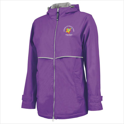 AGLCA Ladies New Englander Rain Jacket CUSTOMIZABLE