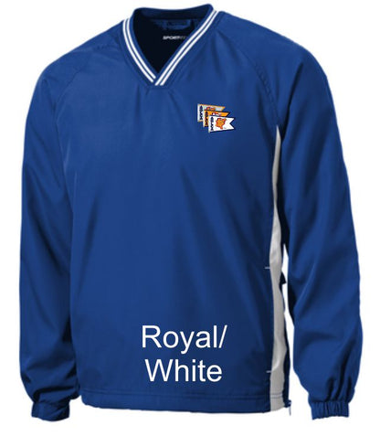 AGLCA Sport-Tek® Tipped V-Neck Raglan Wind Shirt
