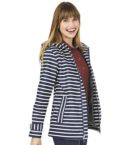AGLCA Ladies  Printed New Englander Rain Jacket